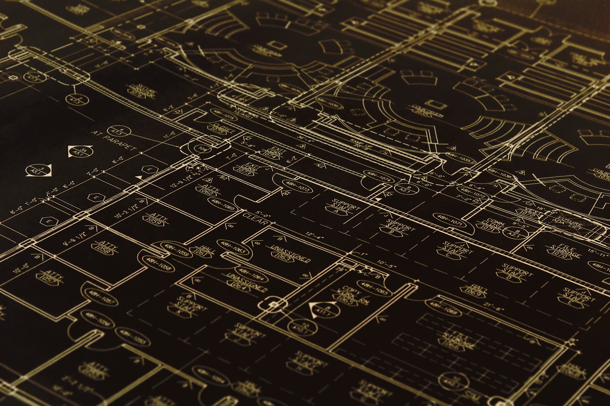 Black Textured Blueprint